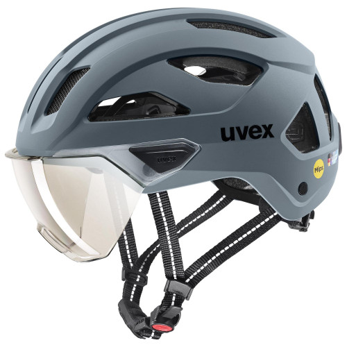 Helmet Uvex stride visor MIPS black matt-59-61CM