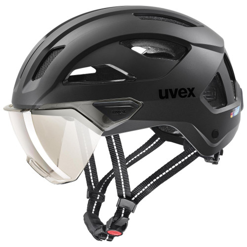 Ķivere Uvex stride visor black matt-56-59CM