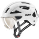 Helmet Uvex stride visor white matt-56-59CM