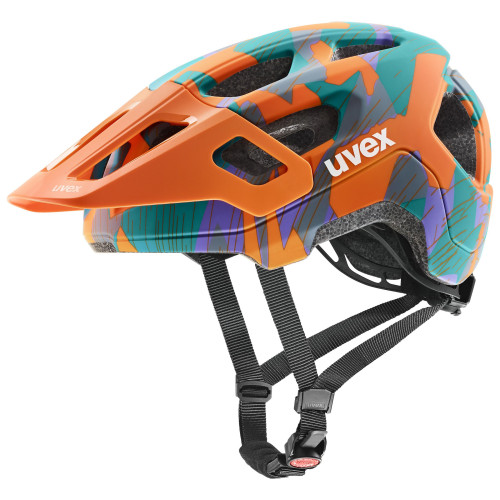 Ķivere Uvex react jr. papaya camo matt-52-56CM