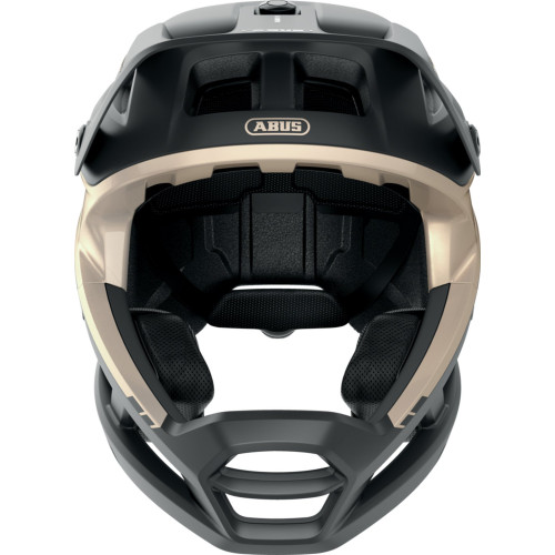 Helmet Abus AirDrop MIPS black gold-L/XL (58-62)