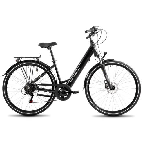 Elektriskais velosipēds ProEco Wave AN 1.0 R 504Wh graphite-silver-17" / M