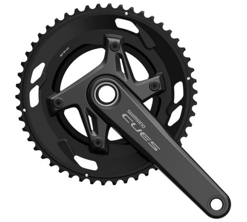 Priekšējie zobratu bloks Shimano CUES FC-U6030-2 175mm 11-speed-46X30T