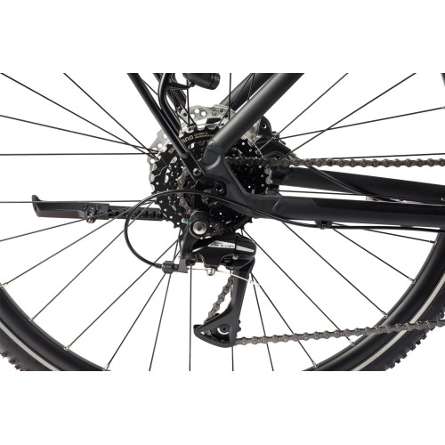 Velosipēds Unibike Flash EQ LDS 2025 black-17"