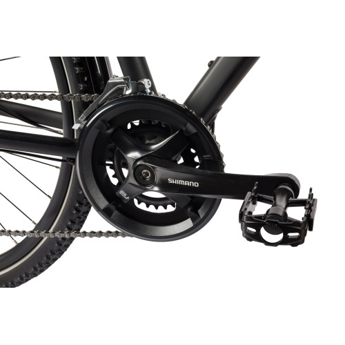 Velosipēds Unibike Flash EQ LDS 2025 black-17"