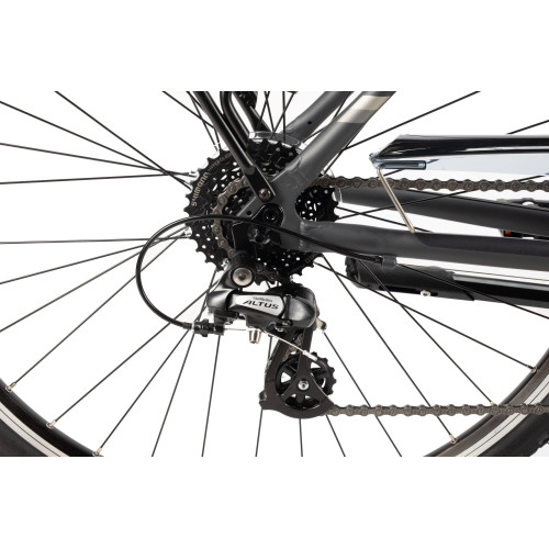 Velosipēds Unibike Vision LDS 2025 grey-17"