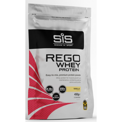 Sports nutrition powder SiS Rego Whey Powder (protein) Vanilla 450g