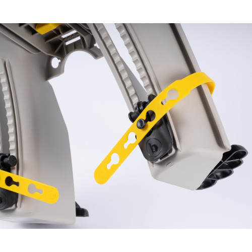 Bērnu sēdeklis Bellelli Freccia B-fix front silk grey