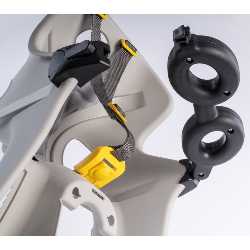 Bērnu sēdeklis Bellelli Freccia B-fix front silk grey