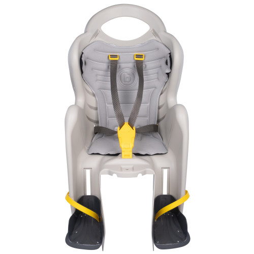 Child seat Bellelli Mr Fox B-fix frame silk grey