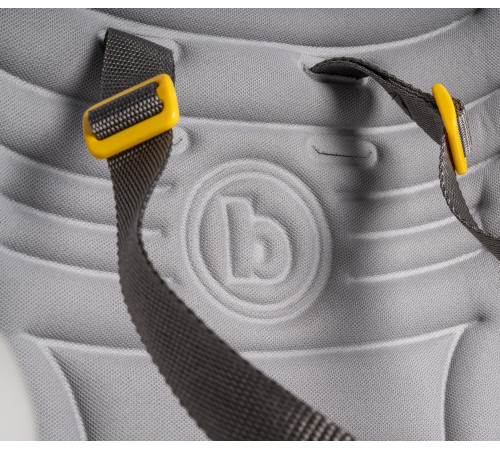 Child seat Bellelli Mr Fox B-fix frame silk grey