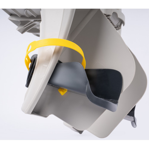 Child seat Bellelli Mr Fox B-fix frame silk grey