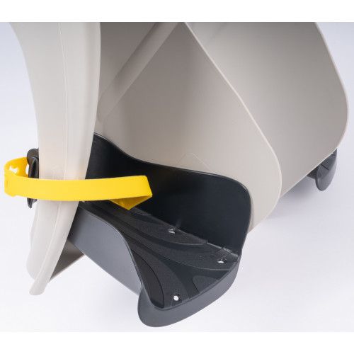 Child seat Bellelli Mr Fox B-fix frame silk grey