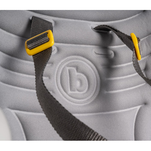 Child seat Bellelli Mr Fox B-fix Relax frame silk grey