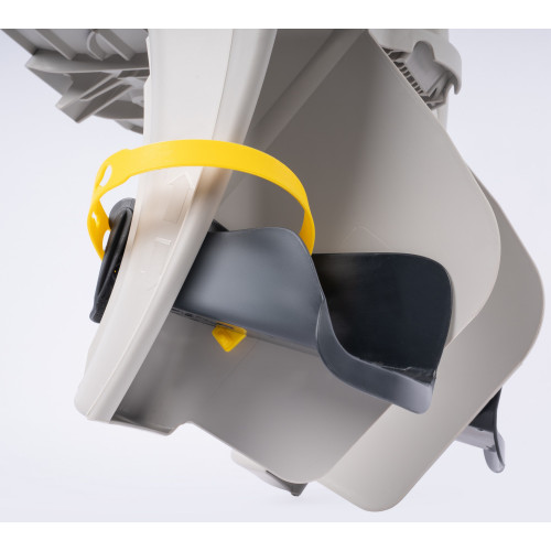 Child seat Bellelli Mr Fox B-fix Relax frame silk grey