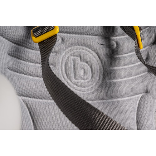 Child seat Bellelli Mr Fox B-fix Relax frame silk grey