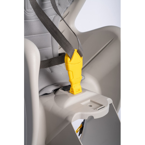 Child seat Bellelli Mr Fox carrier silk grey