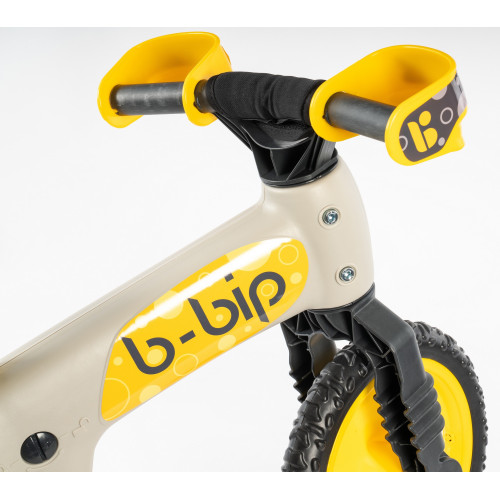 Balansēšanas velosipēds Bellelli B-Bip silk grey-yellow