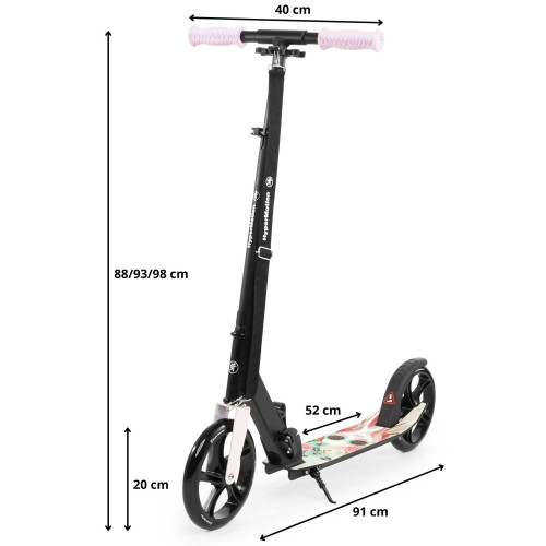 Scooter HyperMotion Vibe black-pink