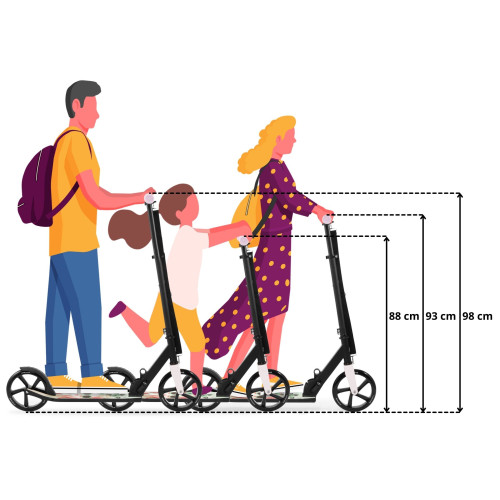 Scooter HyperMotion Vibe black-pink