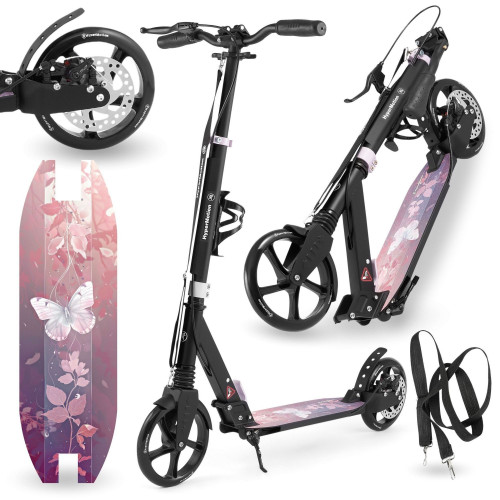Scooter HyperMotion Skyline black-pink