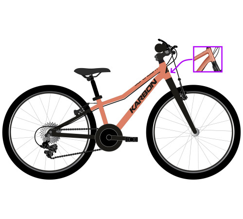 Bicycle Karbon Superlight 20 copper