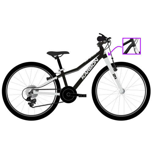 Bicycle Karbon Superlight 24 black