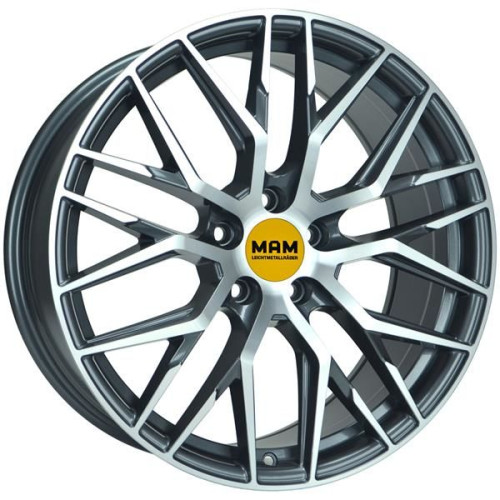 19" 5x108 MAM Leichtmetallräder RS4 ET45 8.5J