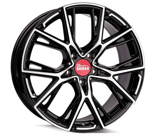 19" 5x120 MAM Leichtmetallräder B4 ET50 8.5J