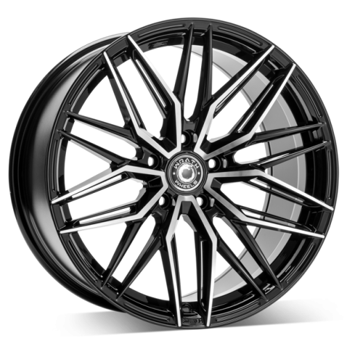 19" 5x120 Wrath Wheels WF-9 ET40 9.5J