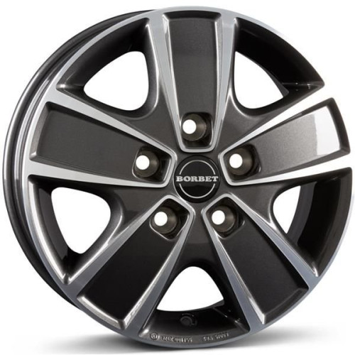16" 5x130 Borbet CWG ET68 6J