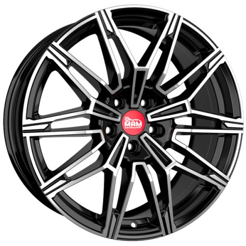 19" 5x112 MAM Leichtmetallräder B3N ET45 8.5J