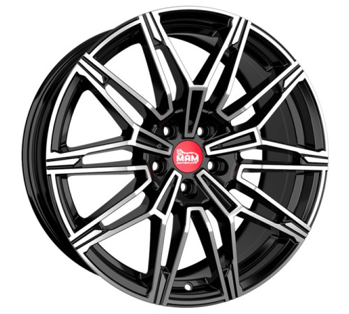 19" 5x120 MAM Leichtmetallräder B3N ET35 8.5J
