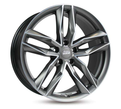 18" 5x108 MAM Leichtmetallräder RS3 ET45 8J