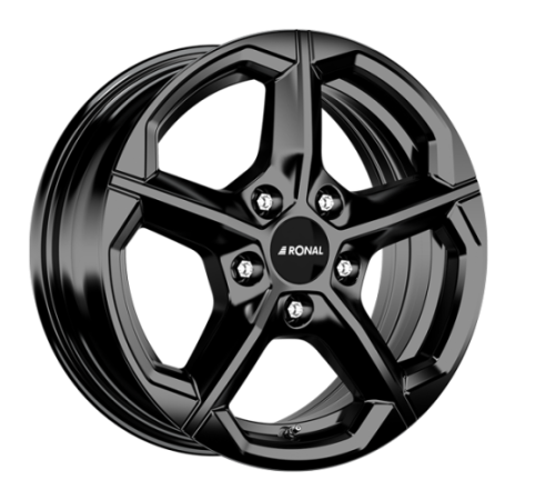 16" 5x118 Ronal CA1 JET BLACK ET68 6.0J
