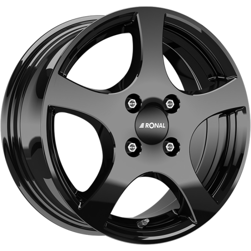 14" 4x100 Ronal CA2 JET BLACK ET30 6.0J