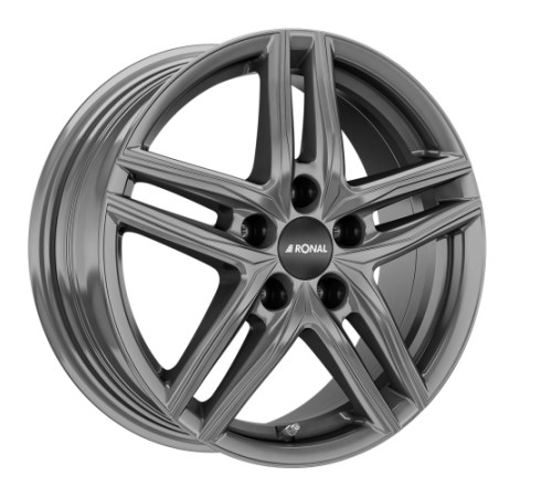 18" 4x100 Ronal R65 CERIUM GREY ET37 7.0J