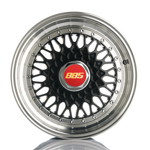 15" 4x108 885 Classic RS Black ET20 7J