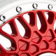 15" 4x100 885 Classic RS Red ET20 7J