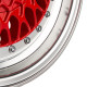 15" 4x100 885 Classic RS Red ET20 7J