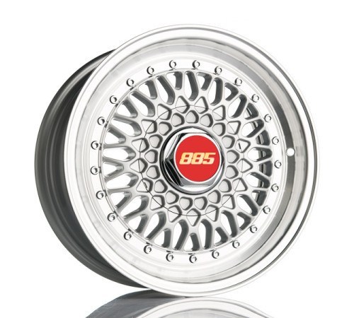 15" 4x108 885 Classic RS Silver ET20 7J