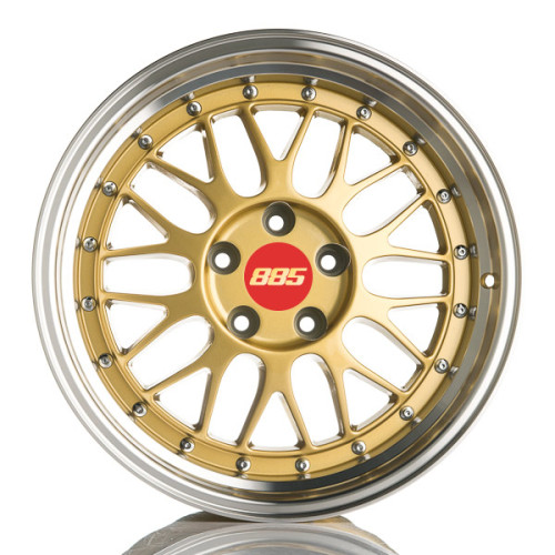 17" 5x120 885 LeMans Gold ET15 8.5J