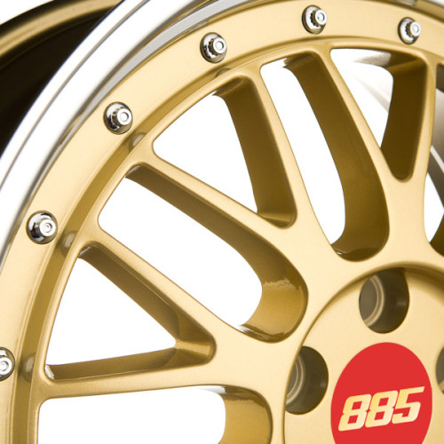 18" 5x120 885 LeMans Gold ET20 8J