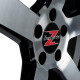 20" 5x108 Barzetta Tenente Black Polished ET40 8.5J