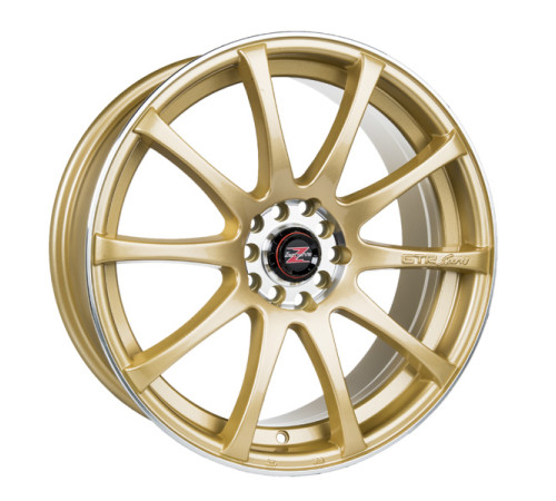 18" 5x114.3 Barzetta GTR Gold ET40 7.5J