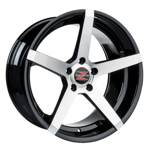 19" 5x112 Barzetta Colonnello Black Polished ET30 8.5J