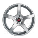18" 5x114.3 Barzetta Inverno Silver ET40 7.5J