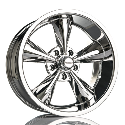18" 5x114.3 Barzetta America Chrome ET0 9J
