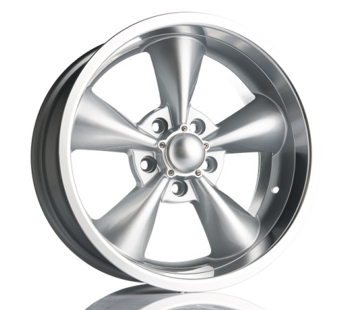 15" 5x114.3 Barzetta America Silver LipPolish ET0 7J