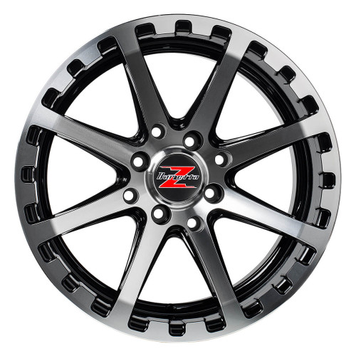 16" 4x156 Barzetta ATV Black Polished ET10 7J